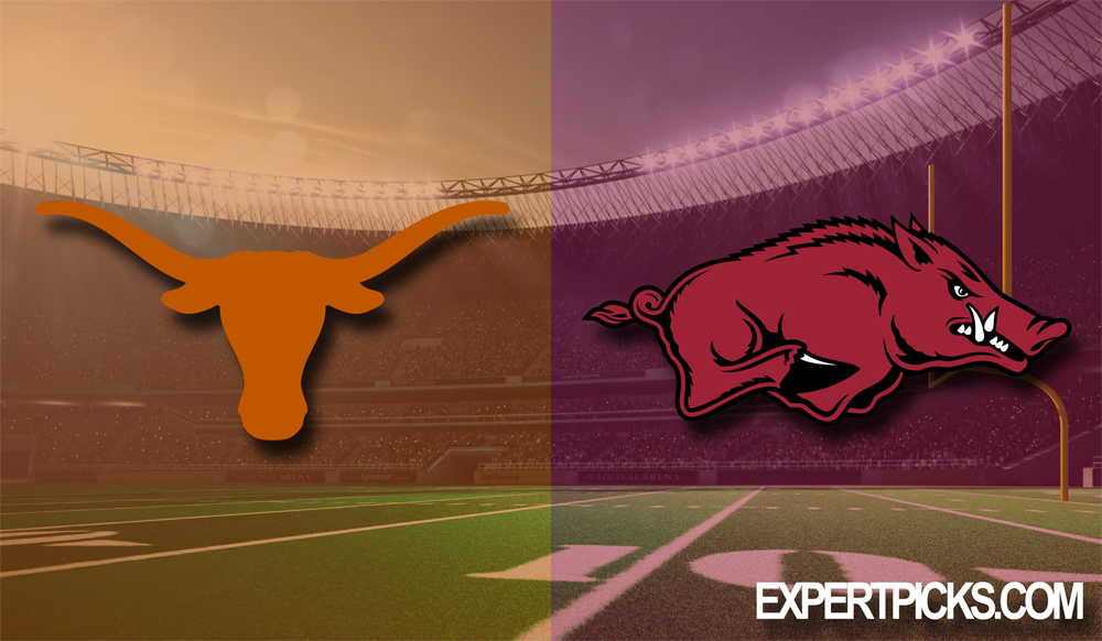 ncaa college football texas arkansas